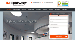 Desktop Screenshot of lightwaynederland.nl